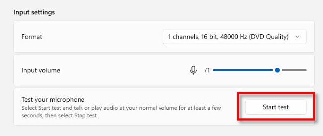 Нажмите «Запустить тест»