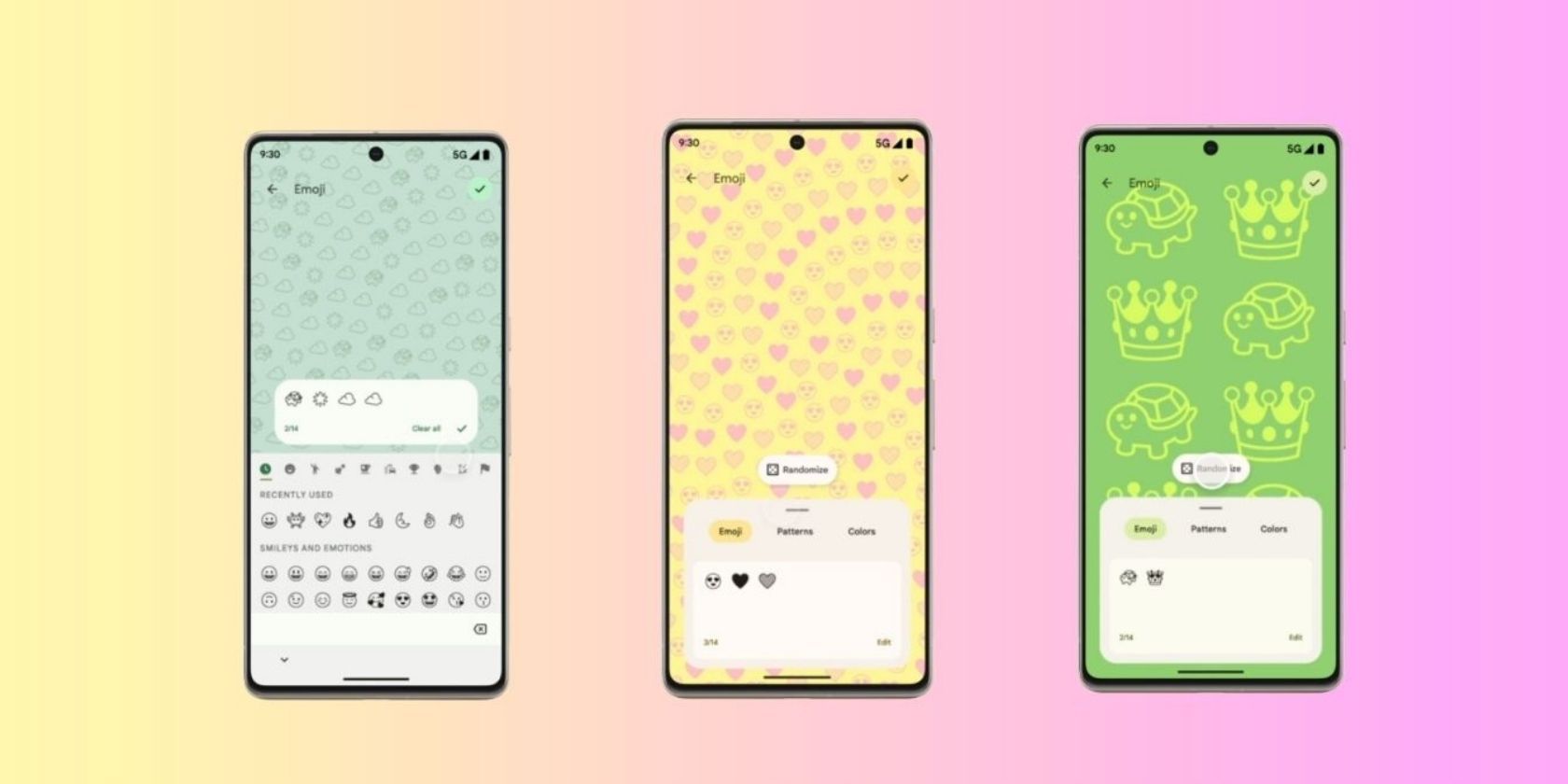 Создать эмодзи-обои на Android