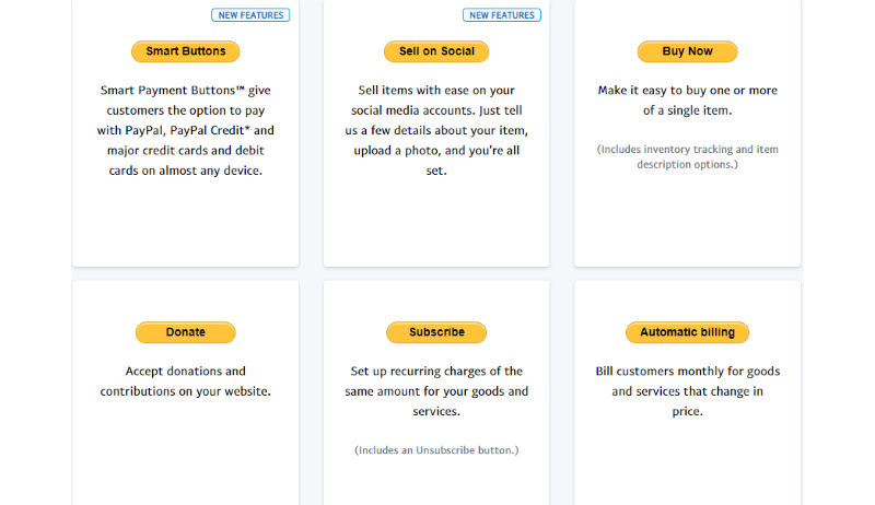 Добавление кнопки PayPal на сайт для приёма платежей