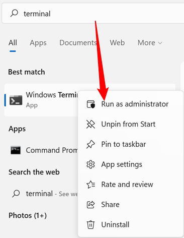 Установка Bash на Windows 11