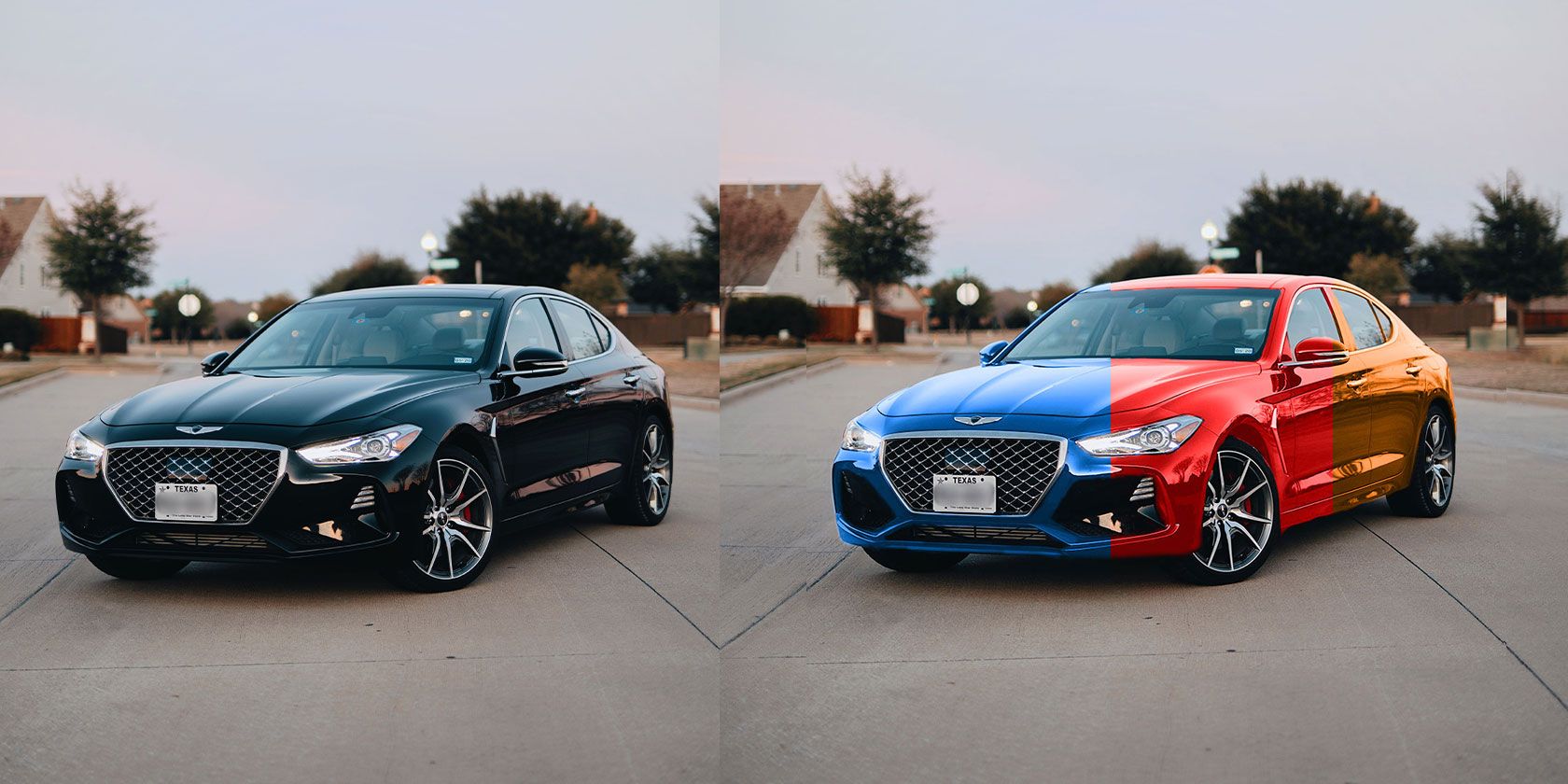 Как заменить чёрный цвет на любой в Photoshop