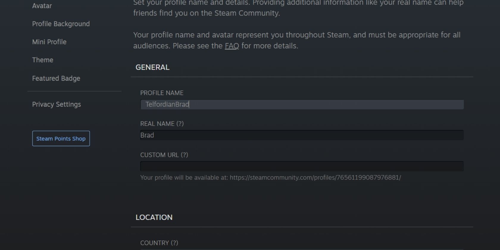 Инструкция: смена отображаемого имени в Steam