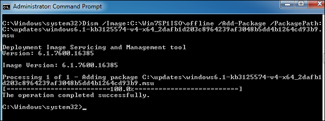 Интеграция Convenience Rollup в оффлайн-образ Windows 7
