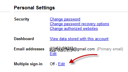 Множественная авторизация Google: как включить