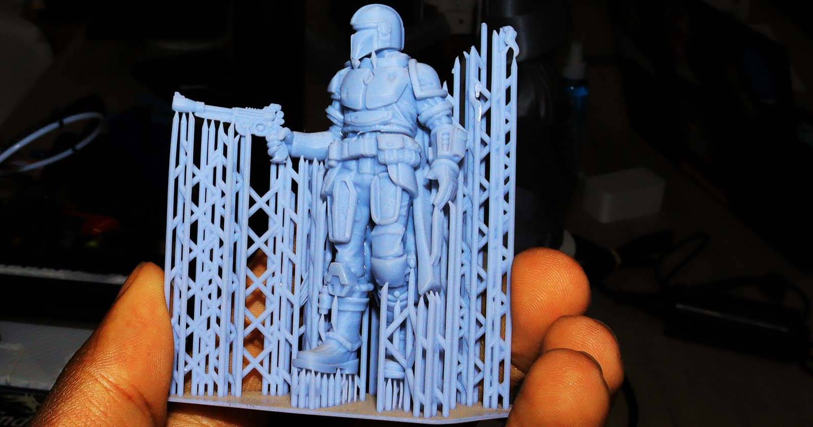 Как снять застрявший 3D-отпечаток с платформы