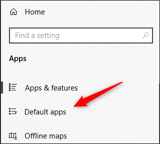 Default apps