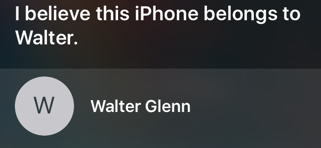 Вернуть найденный iPhone с помощью Siri