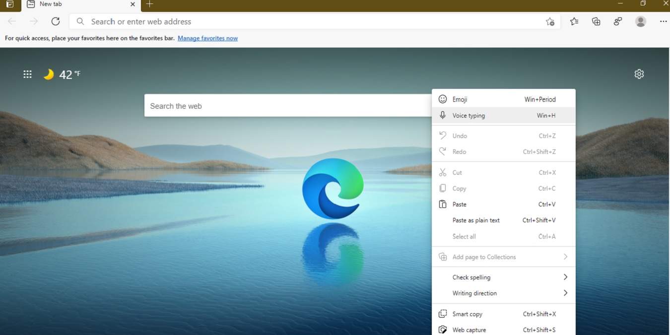 Как использовать голосовой ввод в Microsoft Edge