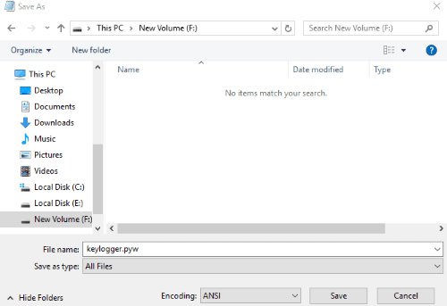 Иллюстрация: пример окна с логами и защитой системы