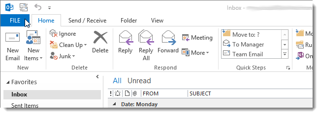 Создать подпись в Outlook 2013