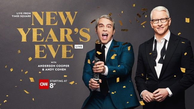 Промо CNN New Year's Live 2023, ведущие