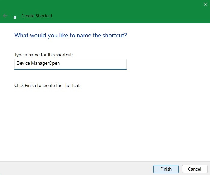 Ярлык на рабочем столе после создания.