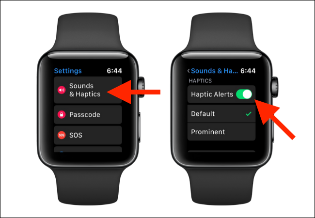 Нажмите на Тactile Alerts (Тактильные сигналы), чтобы отключить функцию