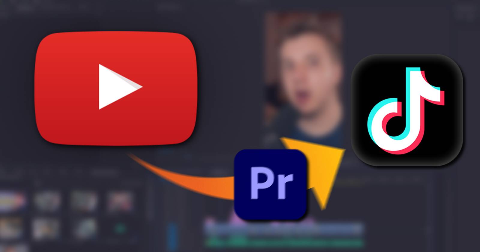 Использование Premiere Pro для создания TikTok из ваших YouTube видео