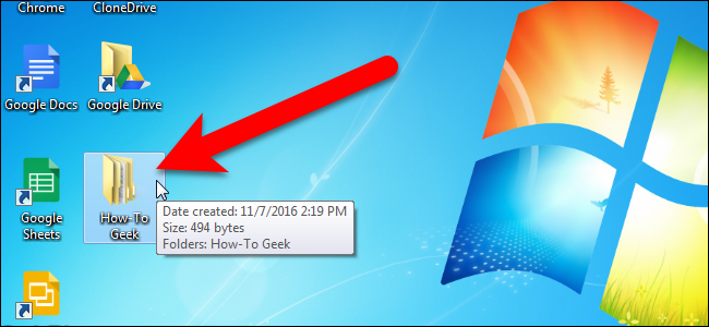 Сохранённые файлы пользователя на рабочем столе