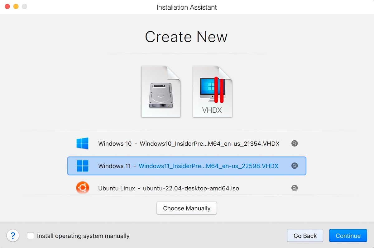 Parallels Installation Assistant