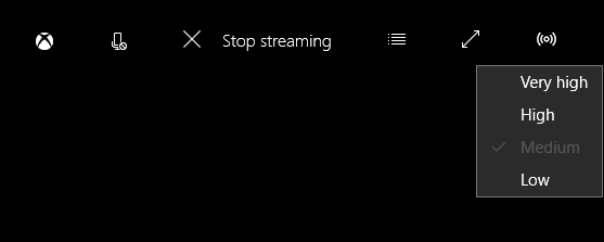 Панель управления качеством трансляции