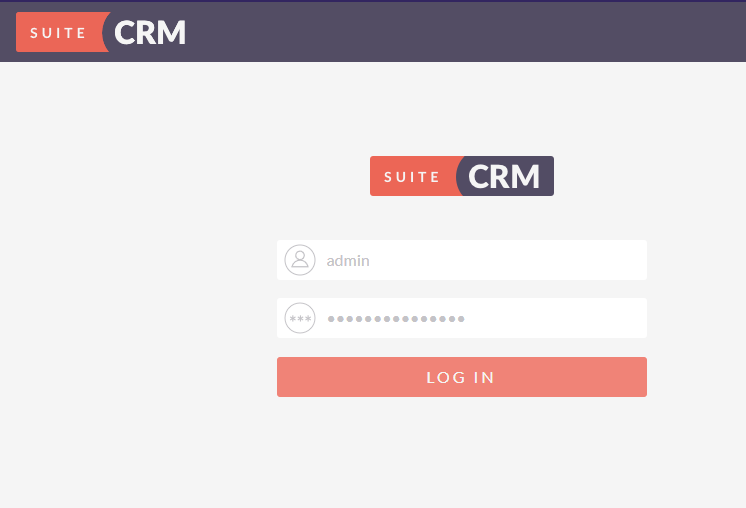 Страница логина