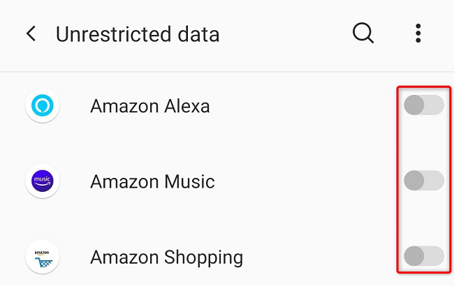 Выберите приложения, которым разрешён доступ на OnePlus.