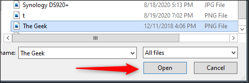 Выбор и вставка изображения