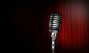 Смартфон с приложением для записи аудио