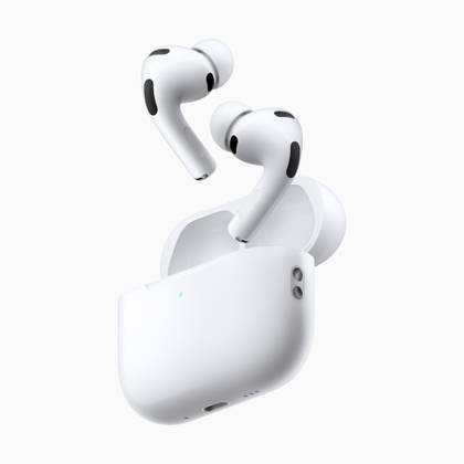 Apple AirPods Pro 3 — вид на наушники
