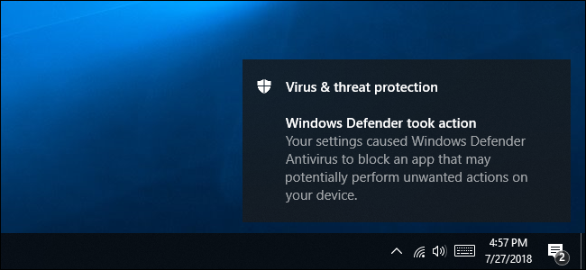 Блокировка нежелательных программ в Windows 10