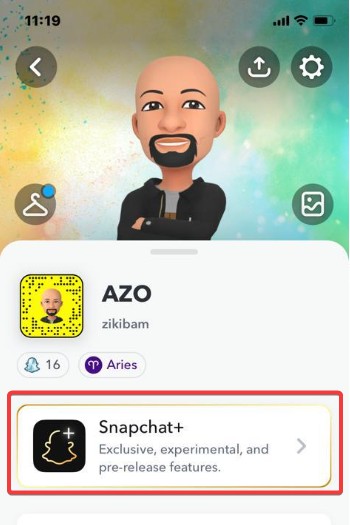 Инструкция: открытие Snapchat+