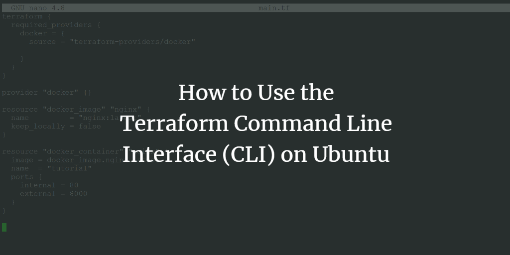Terraform CLI: практическое руководство