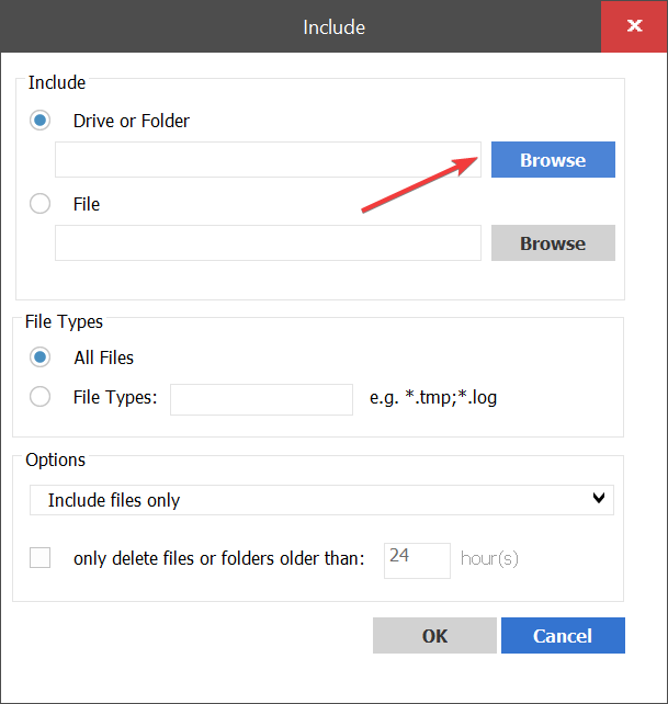обзор папок
