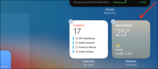 Click Widget to Customize