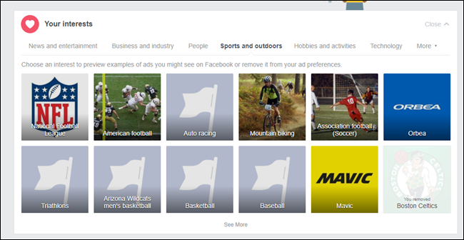 Скрыть темы объявлений и временные опции
