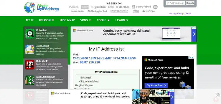 Получение публичного IP через VPN