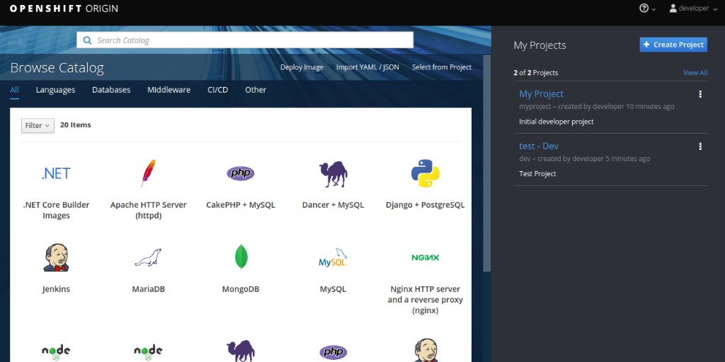 Установка OpenShift Origin на Ubuntu 18.04