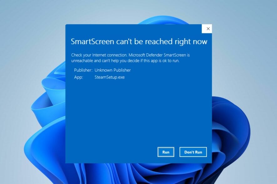 Ошибка SmartScreen: как исправить на Windows 11