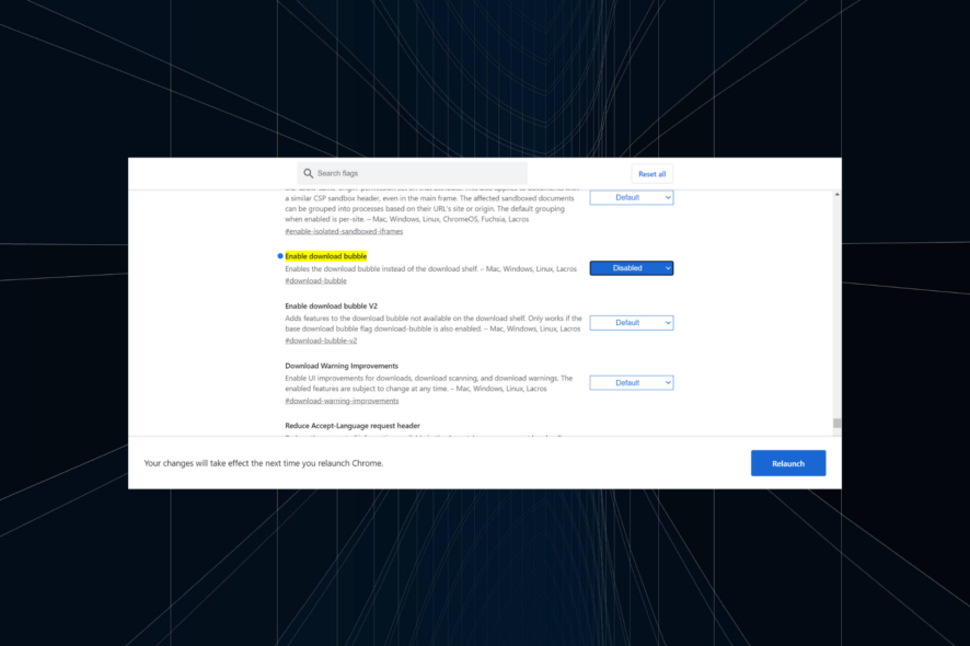 Вернуть панель загрузок Chrome внизу