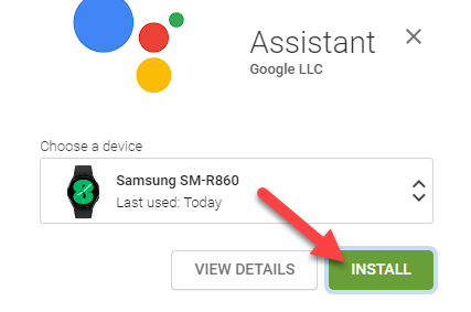 Установить Google Assistant на Samsung Galaxy