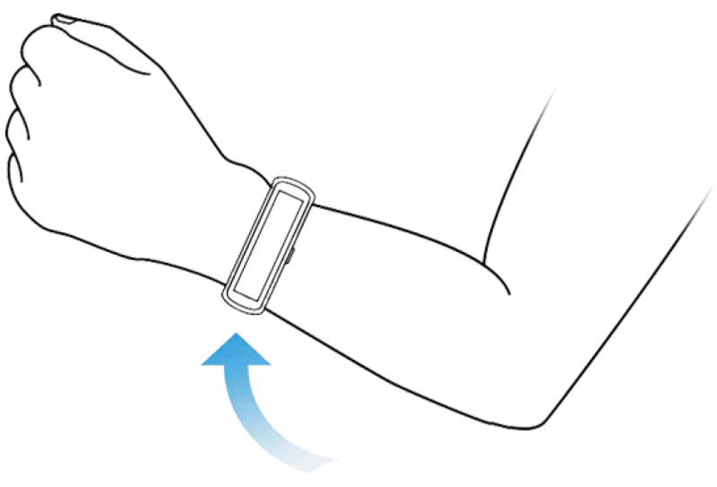 Включение жеста пробуждения в приложении