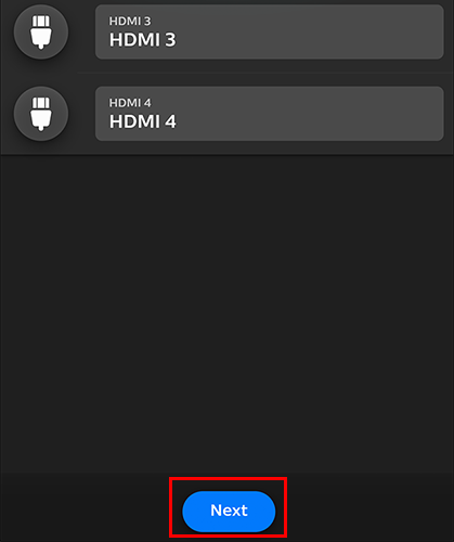 Name your HDMI inputs, then tap 