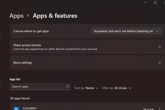 Отключить Microsoft-verified apps в Windows 11