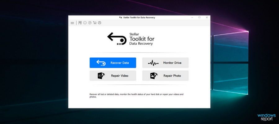 Stellar Data Recovery интерфейс восстановления файлов, сканирование и предпросмотр результатов