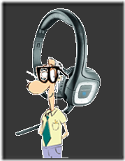 Вид наушников в упаковке, крупный план