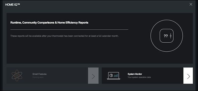 Сообщение о том, что данных ещё нет из‑за короткого периода использования