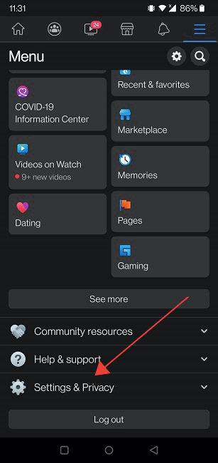 Delete Facebook Comments Mobile Settings Privacy