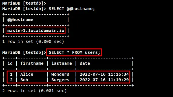проверка на master1
