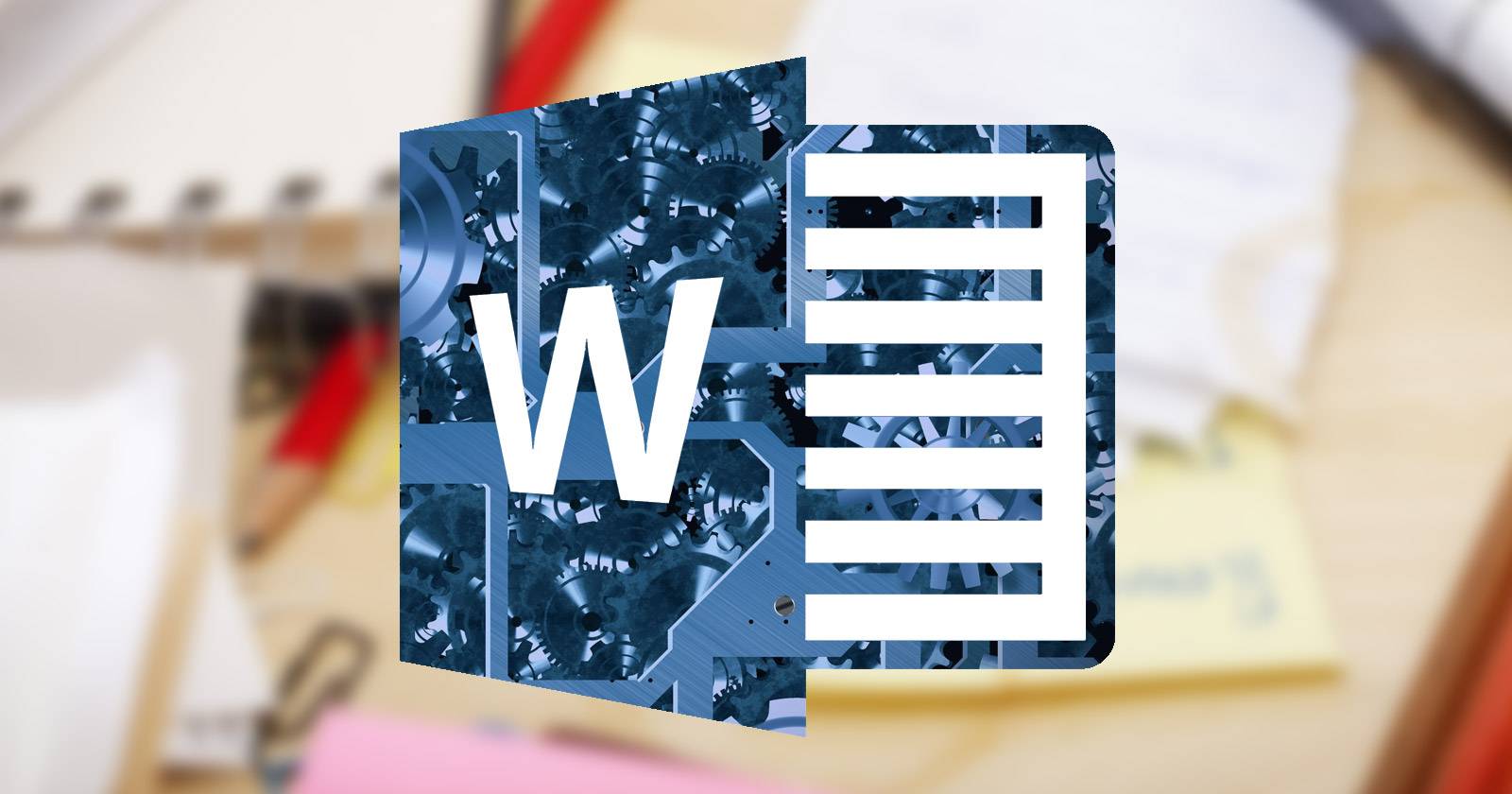 Изображение интерфейса Word с подсказками по разделению окна