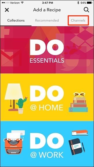 Канал Nest Thermostat в списке