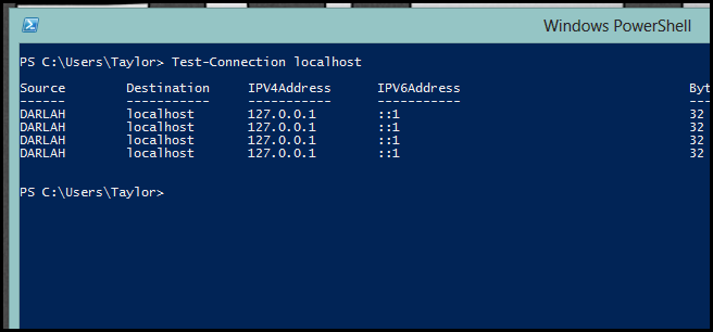 Автоматическая загрузка модуля после выполнения Test-Connection