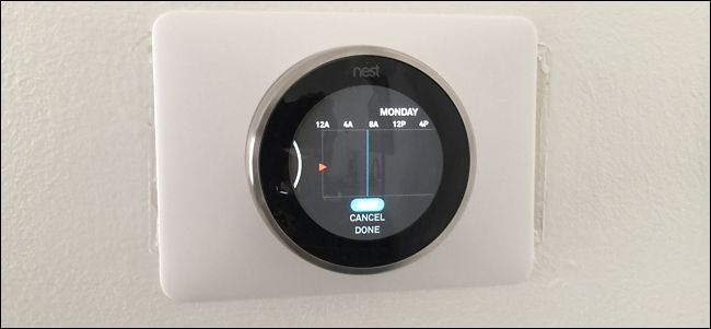 Создание новой записи на термостате