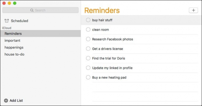 Напоминания на Mac и iPhone — настройка и синхронизация